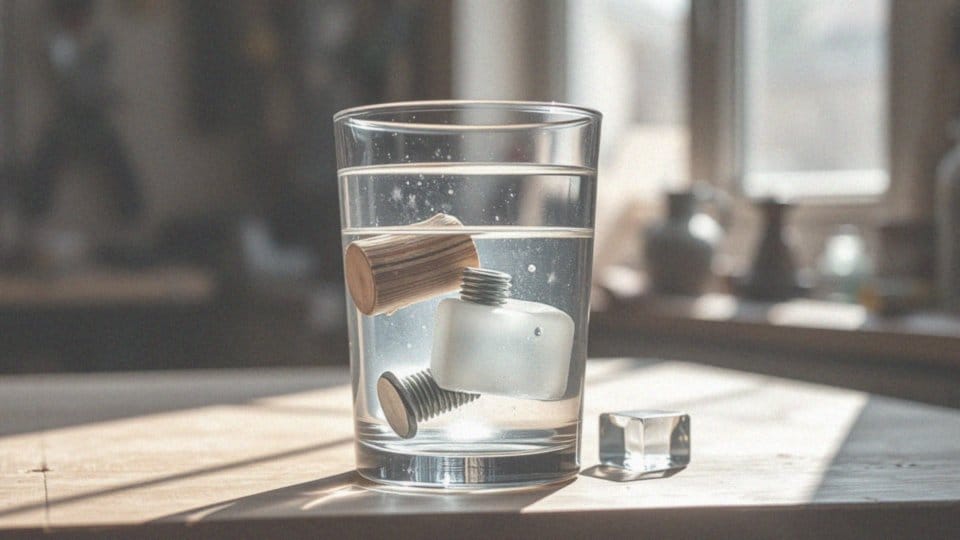 Jak różne materiały wpływają na siłę wyporu?