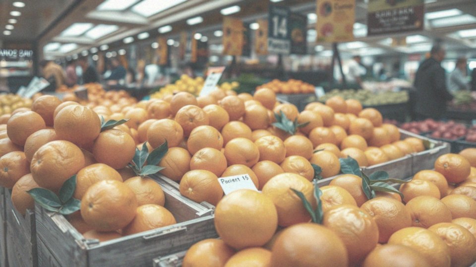 Od czego zależy cena 1 kg pomarańczy?