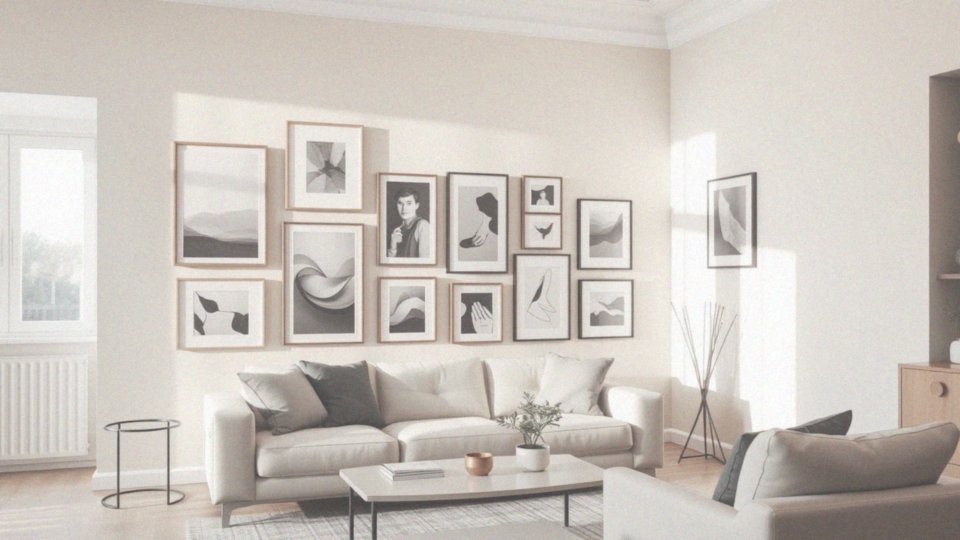 W jaki sposób galeria sztuki może wzbogacić beżowy salon?