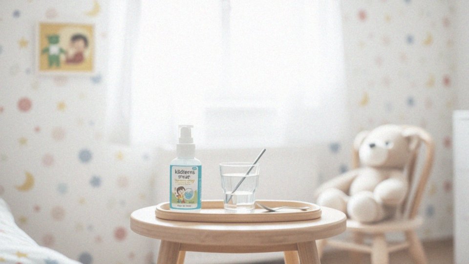 Jak stosować spray na gardło dla dzieci?