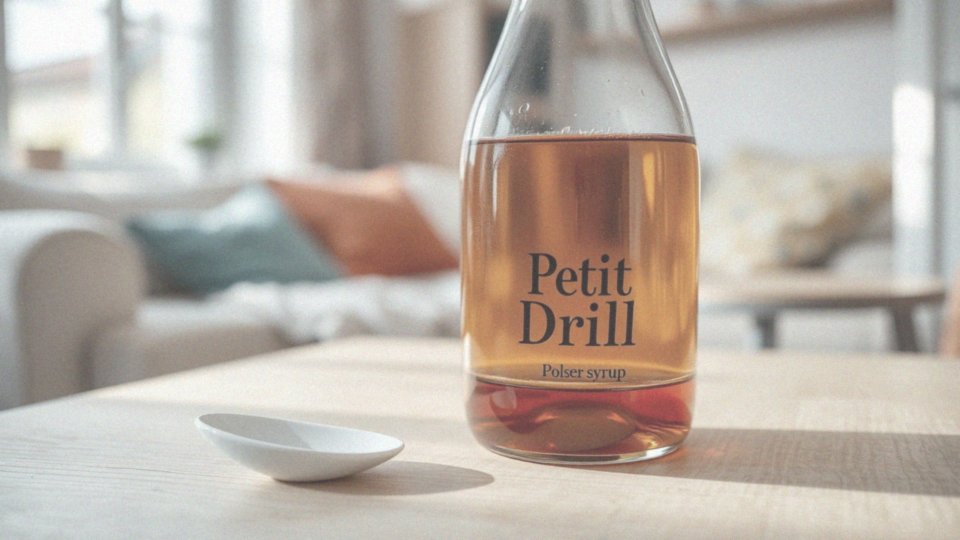 Jak działa syrop Petit Drill?