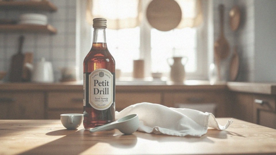 Jak przechowywać syrop Petit Drill po otwarciu?