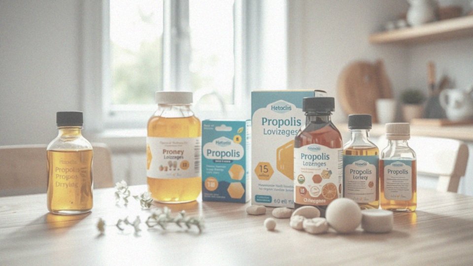 W jakich postaciach występuje propolis dla dzieci?