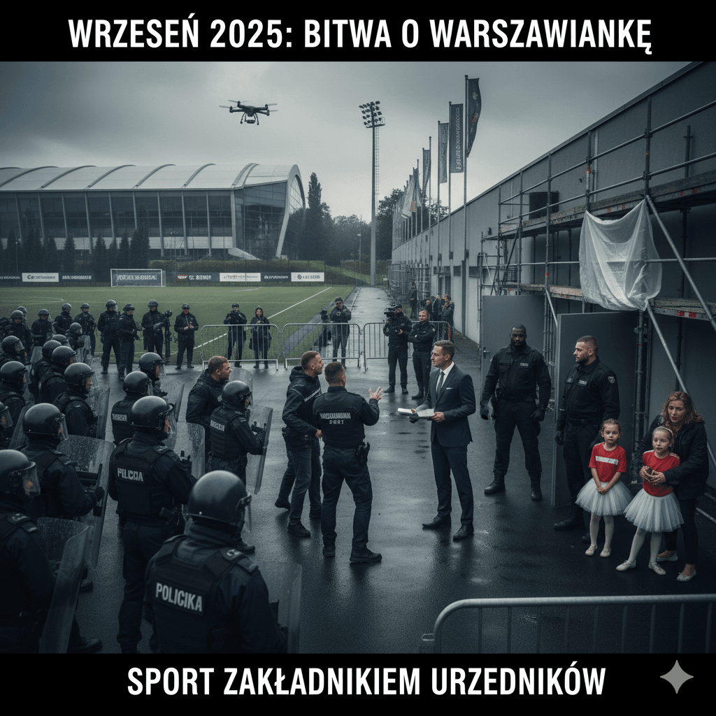 Siłowe wejście, wymiana zamków i policja. Wrzesień 2025 na Warszawiance