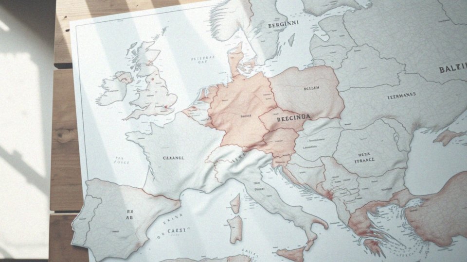 Belgia mapa Europy – odkryj lokalizację i charakterystykę kraju