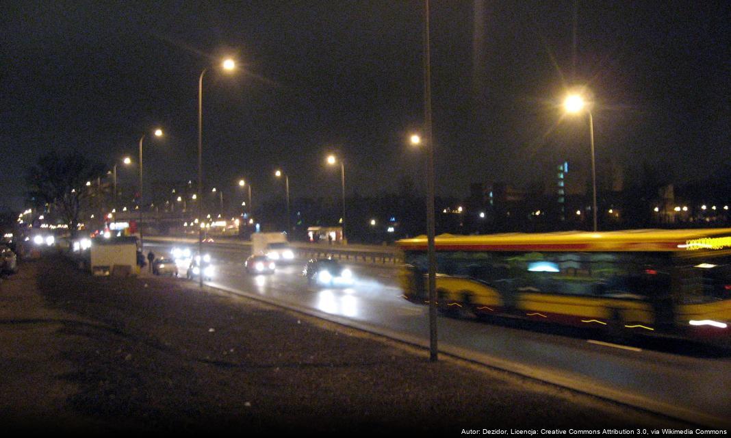 Możliwe niebezpieczne warunki atmosferyczne grożą drogom w Warszawie
