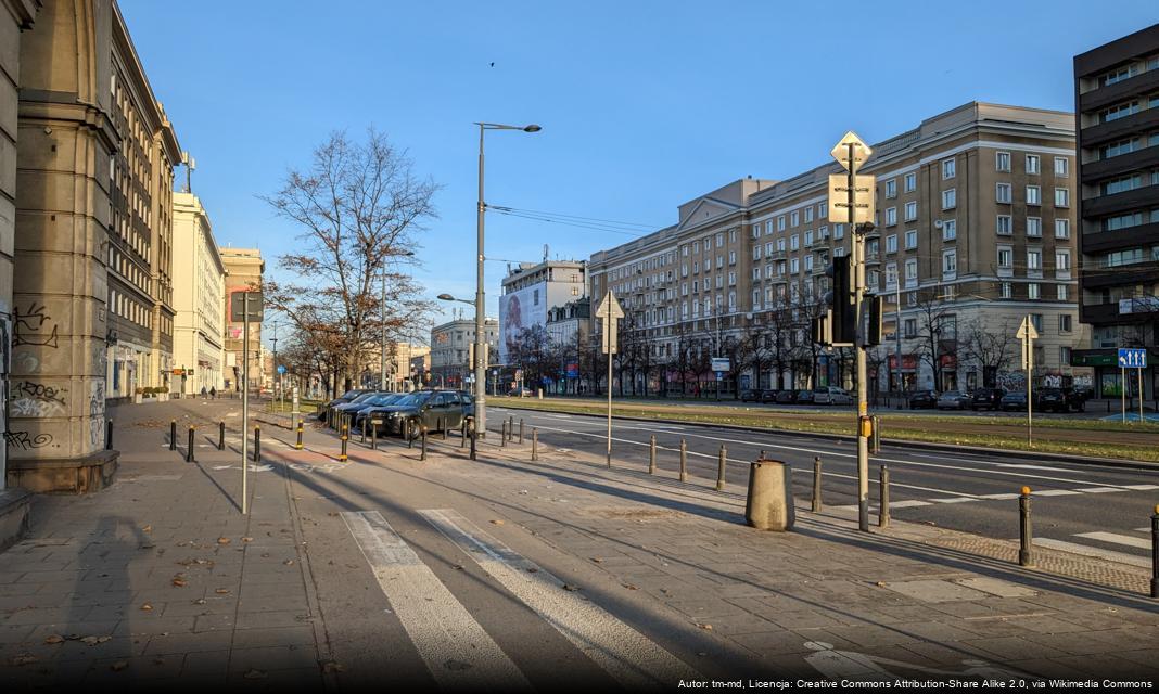 Akcja „Świeć blaskiem z odblaskiem” w Warszawie